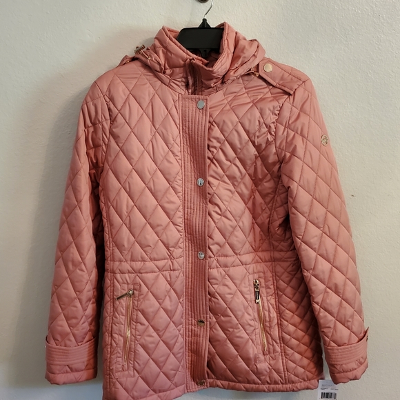 MK jacket color peach